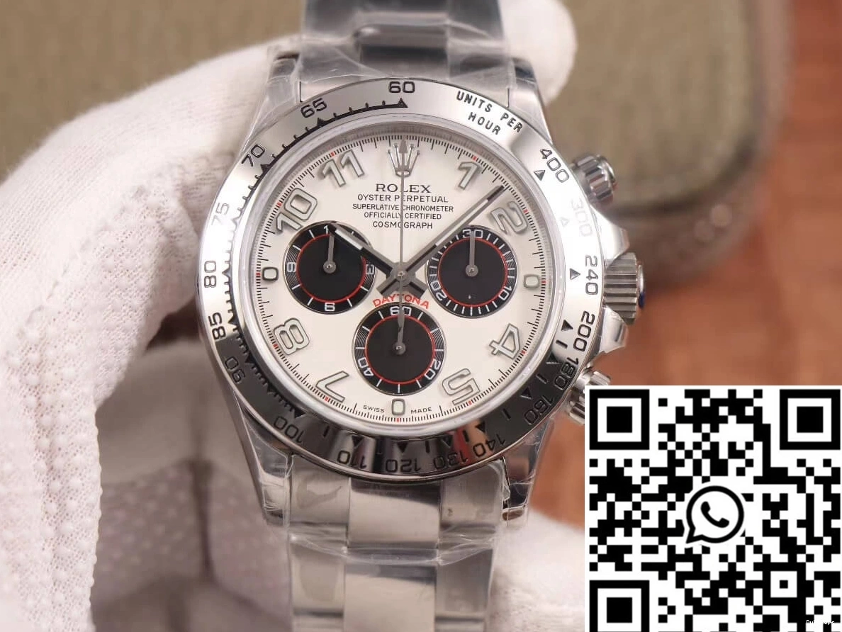 White Factory Daytona 116509 Dial JH Rolex Cosmograph 0420